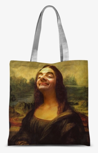 Mr Bean's Face On The Mona Lisa ﻿classic Sublimation - Leonardo Da Vinci Portrait Mona Lisa #5167658