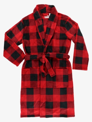 Men's Plaid Bathrobe - Kostkovaný Župan #5168488