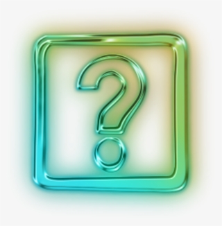 Neon Question Mark Png #5168891