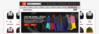 Custom Web Application Custom Product Configuator - Custom North Face Jacket Embroidery Locations #5168893