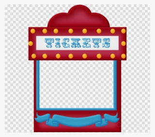 Ticket Circo Png Clipart Circus Clip Art - Circus Ticket Booth Png #5172816