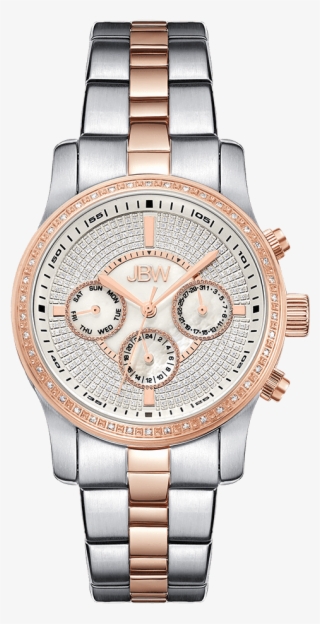 Jbw Vixen J6327b Two Tone Stainless Steel Rosegold - ماركة جي بي دبليو #5174376