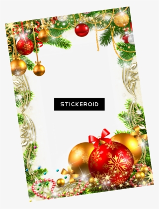 Christmas Decoration - Transparent Christmas Background For Card #5174443