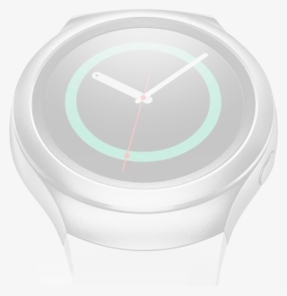 Dimmed Image Of Silver Gear S2 On Left - Samsung Gear S2 R720 Silver #5174816