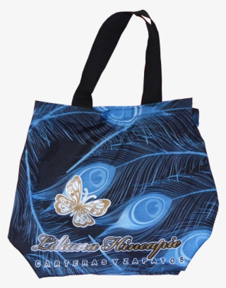 Bolsa Tela Plumas Negras - Tote Bag #5176676