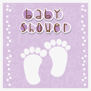 First Communion Illustration Clip - Purple Baby Feet #5178009