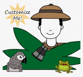 Jungle Or Safari Birthday Party Invitation - Cartoon #5178169