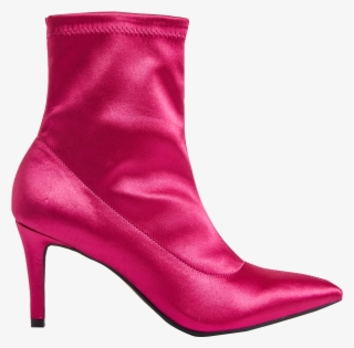 7 Show All - M&s Women's Pink Stiletto Heel Side Zip Stretch #5179756