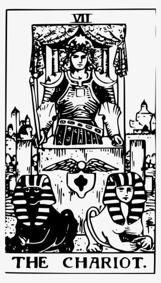 Big Image - Arthur Edward Waite Tarot Chariot #5182288
