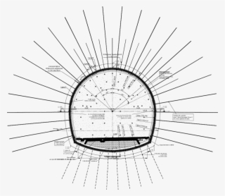 Point Drawing Tunnel Clip Art Free Library - Tunnel #5182340