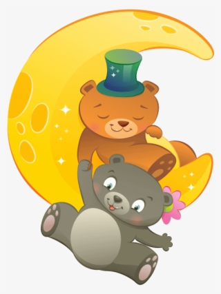 Bears On The Moon - Orsetti Png #5183083