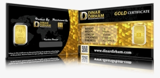1 Gram Gold Bar - Graphic Design #5185346