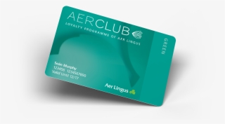 Green Tier Members Do Not Receive A Physical Membership - Aer Lingus Boarding Pass Diagram #5185385