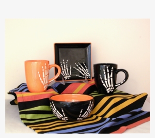 Embossed Skeleton Hands - Skeleton #5186382