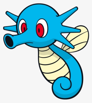 Horsea Pokemon Character Vector Art - Horsea Pokemon #5186562