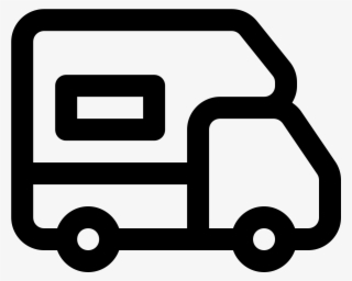 The Icon Is A Very Simplified Depiction Of An Rv Camper - Operational In Warehouse Icon #5187512
