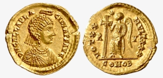 Galla Placidia - Gold Coins Of Chandragupta #5188089
