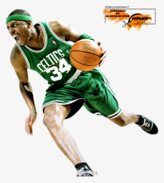 Pierce Kevin Garnett, Jugadores De La Nba - Paul Pierce Celtics Nba Basketball 32x24 Print Poster #5188330
