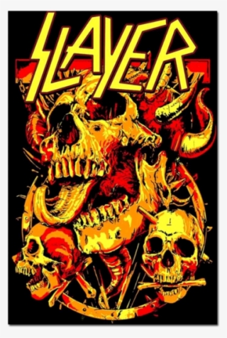 Skulls Blacklight Poster - Slayer Blacklight Poster #5188613
