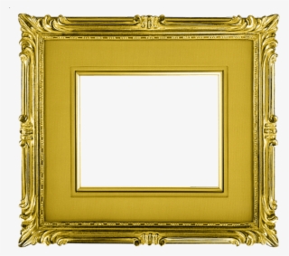 Classical Horizontal Transparent Gold Picture Frame - Old Picture Frame Transparent #5188832