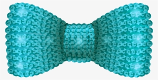 Blue Sequin Bow Tie #5189052
