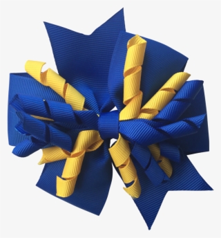 Royal Blue & Yellow Hair Accessories - Yellow #5190258