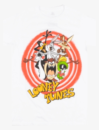 Looney Tunes Character T-shirt White Mens Cartoon Tv - T-shirt #5190885