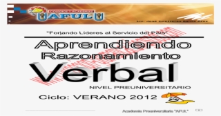 Caratulas Para Cuadernos De Razonamiento Verbal #5190936