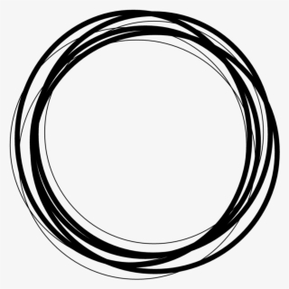 Sticker Roundframe Round Frame Circle Black Blackandwhi - Sticker #5191764
