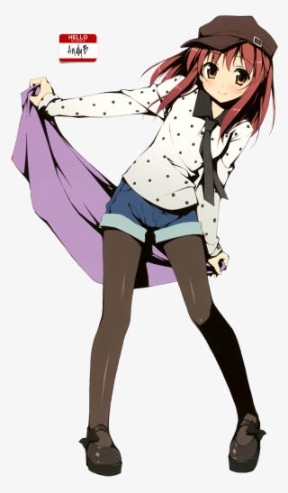 Fashionable Anime - Girl Png Cartoon Anime #5192635