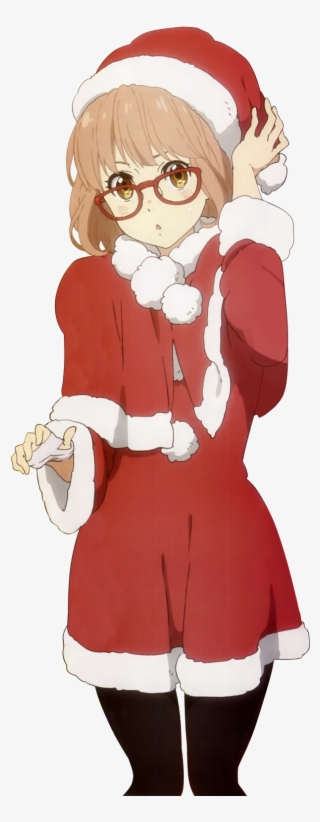Photo Arte De Anime, Conejitos, Imagenes Kawaii, Dibujos - Kyoukai No Kanata Navidad #5192779
