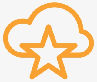 Cloud Computing Icon - Tattoo Luna E Stella Significato #5193481