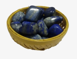 Lapis Lazuli Pebbles In Basket - Rock #5194139