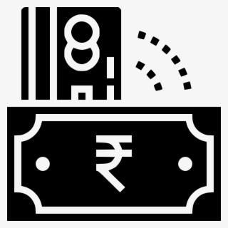 Money Credit Debit Atm Card Finance Currency Comments - Indian Currency Note Icon #5194203