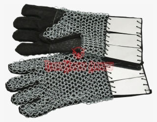 Chainmail Gauntlets With Steel Plates From Dark Knight - Chain Mail #5194820