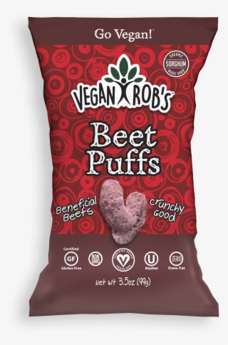Vegan Beet Puffs Large - Vegan Rob's Beet Puffs #5195423