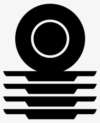 Kitchen Circular Ceramic Plates Stacked Comments - Ceramic Icon #5196116