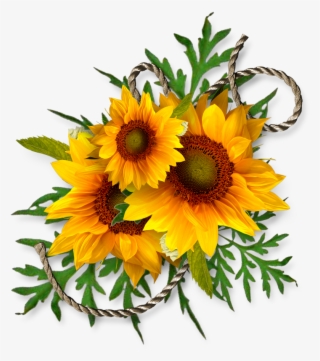 Cheyokota Digital Scraps Sunflower Art, Sunflower Crafts, - Bouquet Of Sunflowers Clip Art #5196240