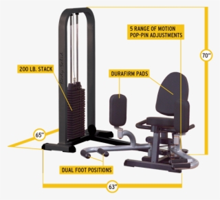760625257677 - Body Solid Giot G-series Inner/outer Thigh Attachment #5197590