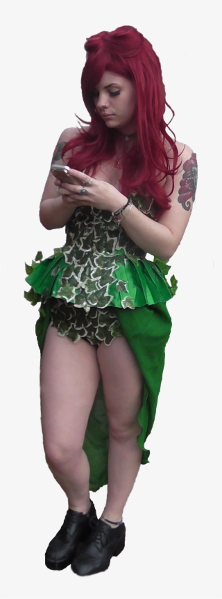 Poison Ivy Cut Out Body - Halloween Costume #5197653