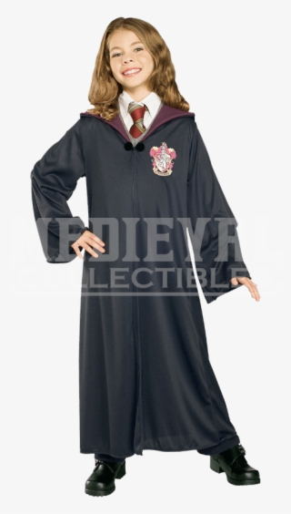 Child's Gryffindor Robe From Harry Potter - World Book Day Girl Costumes #5198419