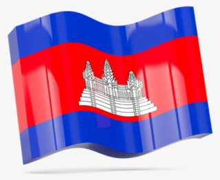 Illustration Of Flag Of Cambodia - Cambodia #5198850