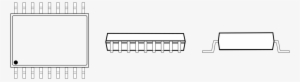 Integrated Circuits & Chips Integrated Circuit Layout - Line Art #520124