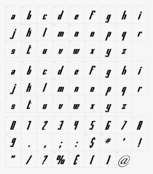 Circuit Board Fonts - Font #520423