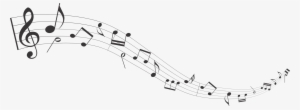 Musical Note Sheet Music Staff Musical Notation - Flowing Musical Notes Png #520986