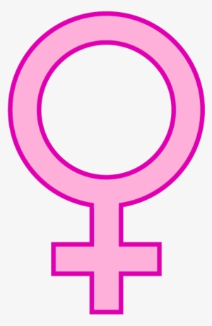 Female - Female Symbol Pink Png #521162