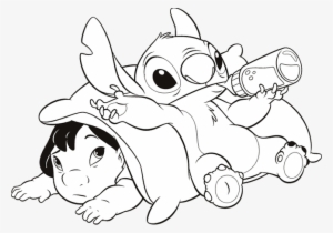 Drawing Lilo Stitch 143 - Dibujos De Lilo Y Stitch Para Dibujar #521208