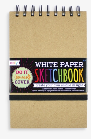 Diy Sketchbook- White Paper - Do It Yourself Cover White Pap #521341