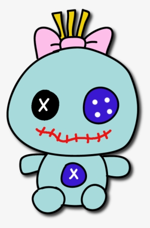 Svg Stock Stitches Clipart Scrump - Stitch Scrump Png #521363