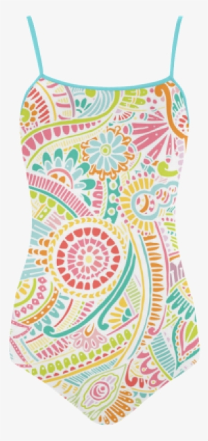 Zz0101 Pink Hippie Flower Watercolor Pattern Strap - Floral Pink Hippie Pattern Round Ornament #521381